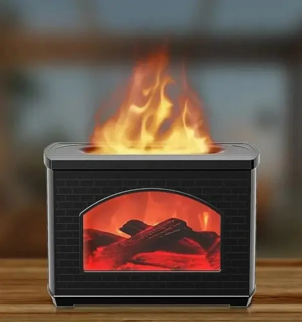 Mystic Flame LED Effect Essential Oil Aroma Diffuser