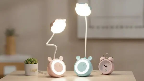 Smart Folding LED Study Desk Lamp with Eye Care Light