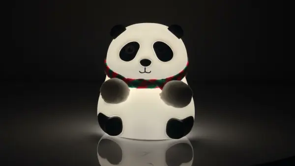 Glow Buddy Scarf Panda Silicone LED Night Light